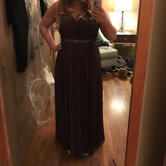 David's Bridal Dresses & Skirts - Plum Purple Bridesmaid Dress David's Bridal Dresses & Skirts - Plum Purple Bridesmaid Dress